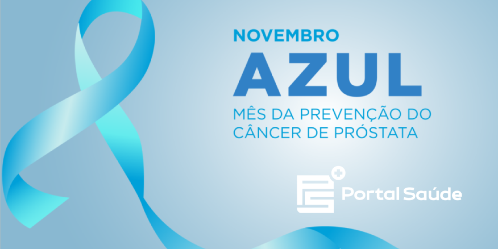Novembro azul, mês de prevenção do câncer de próstata 