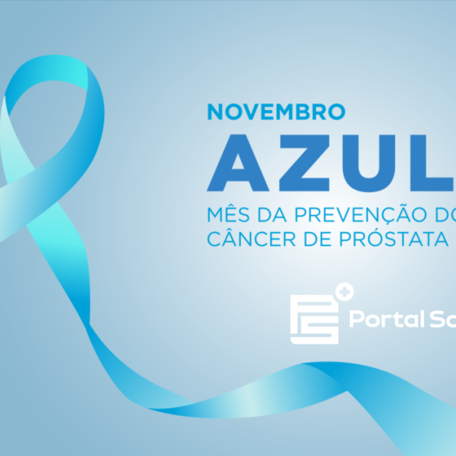 Novembro azul, mês de prevenção do câncer de próstata 