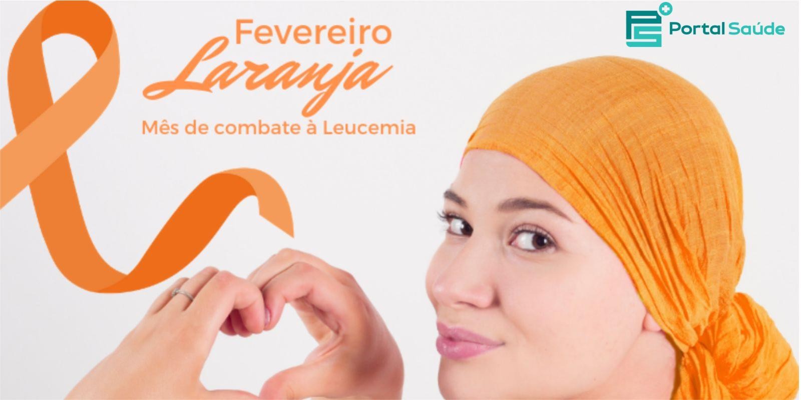 Fevereiro Laranja - mês de combate à Leucemia