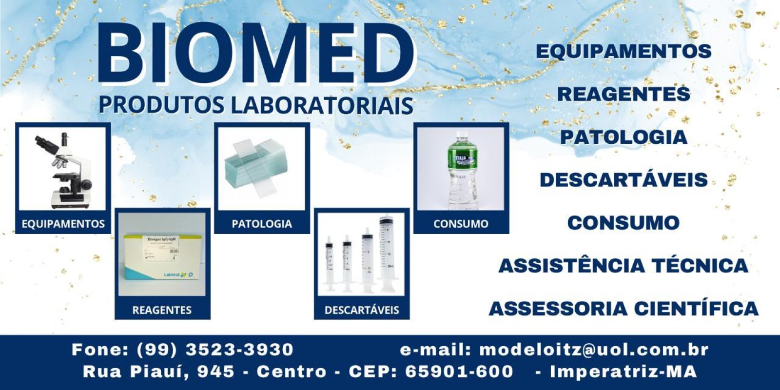 Biomed - Modelo Produtos Médicos Hospitalares